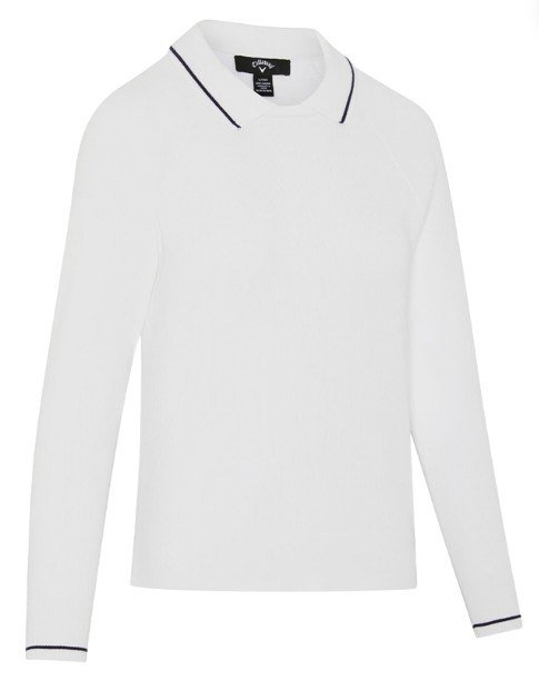 Callaway Collared pull femme, brilliant white