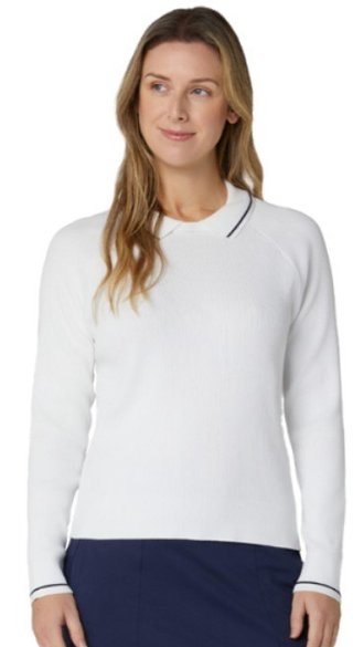 Callaway Collared pull femme, brilliant white