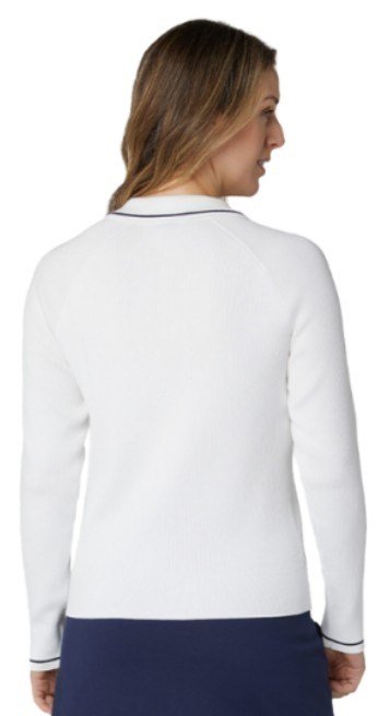Callaway Collared pull femme, brilliant white