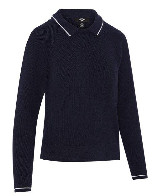 Callaway Collared pull femme, peacoat