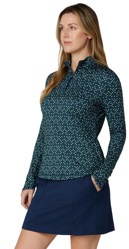 Callaway Framing Geo Printed sweatshirt femme, caviar