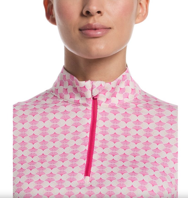 Callaway Deco Geo Printed sweatshirt femme, fuchsia purple