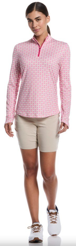 Callaway Deco Geo Printed sweatshirt femme, fuchsia purple
