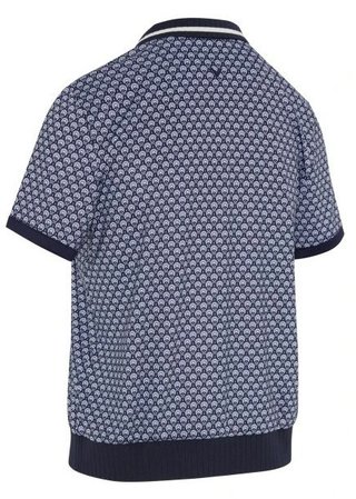 Callaway Scarf Geo Printed polo femme, peacoat