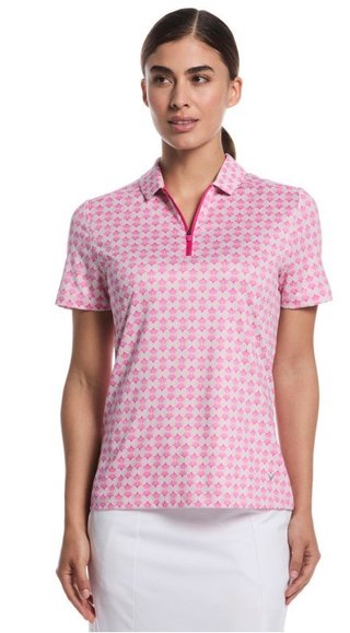 Callaway Deco Geo Print polo femme, fuchsia purple