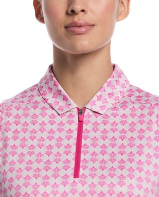 Callaway Deco Geo Print polo femme, fuchsia purple