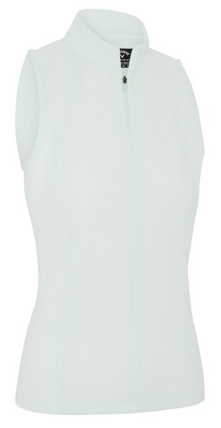 Callaway Rib Play Sleeveless polo femme, salt air