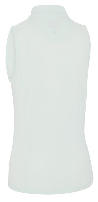 Callaway Rib Play Sleeveless polo femme, salt air