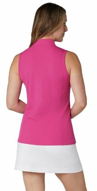 Callaway Rib Play Sleeveless polo femme, fuchsia purple