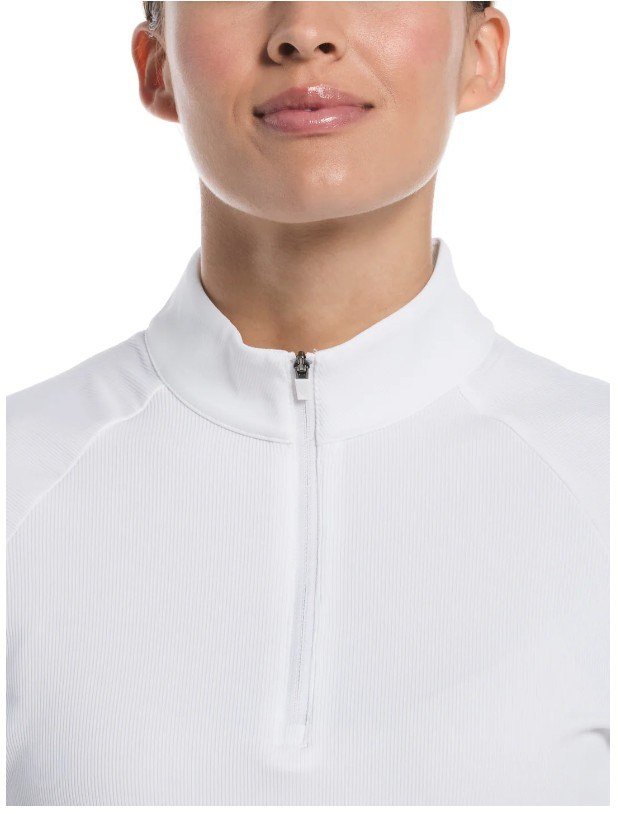Callaway Rib Play polo femme, brilliant white