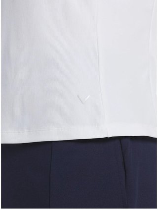 Callaway Rib Play polo femme, brilliant white