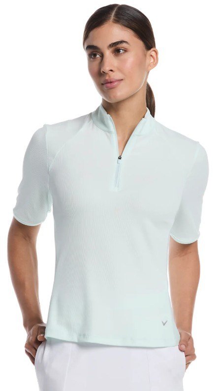 Callaway Rib Play polo femme, salt air