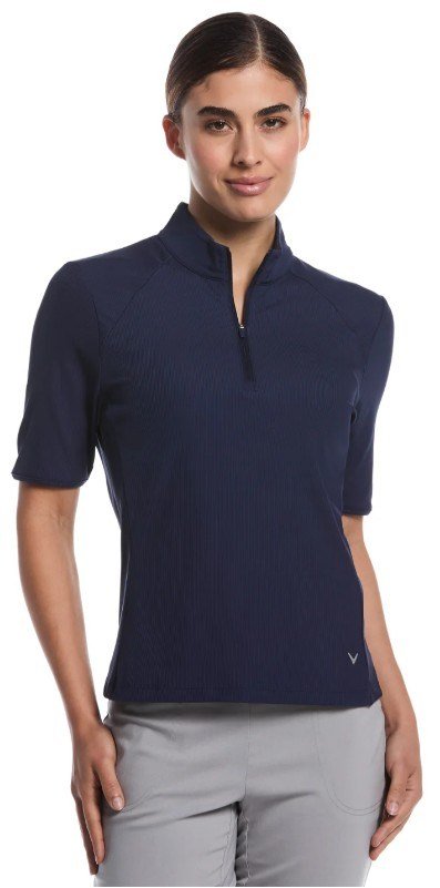 Callaway Rib Play polo femme, peacoat