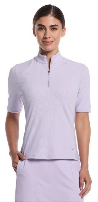 Callaway Rib Play polo femme, lilas pastel