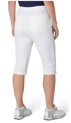 Callaway Hybrid Pull On Bermuda short femme, brilliant white
