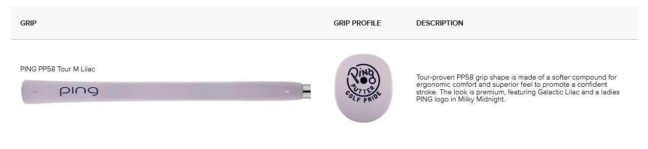 PING Golf PING G Le4 Louise putter femme