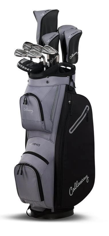 Callaway Reva 11PC Black set de golf femme 2026, graphite, LLH + sac chariot