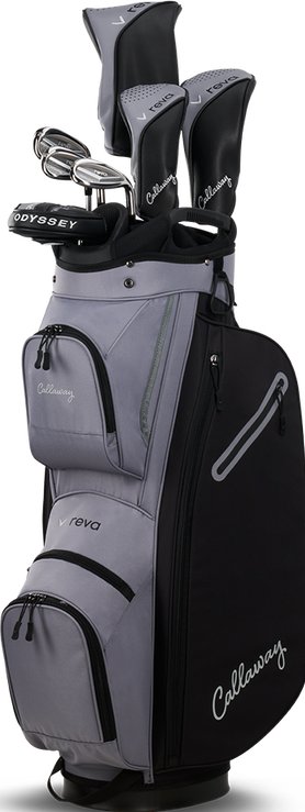 Callaway Reva 8PC Black set de golf femme, grafit