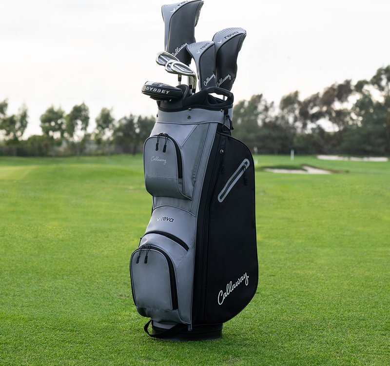 Callaway Reva 8PC Black set de golf femme, grafit