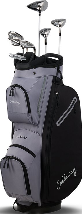 Callaway Reva 8PC Black set de golf femme, grafit