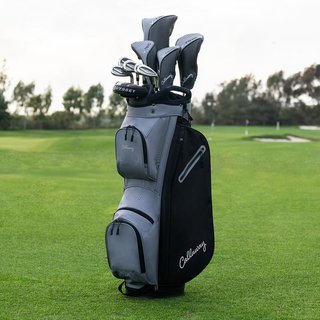 Callaway REVA 11PC Black set de golf femme, graphite, main gauche, Long +1" + sac chariot
