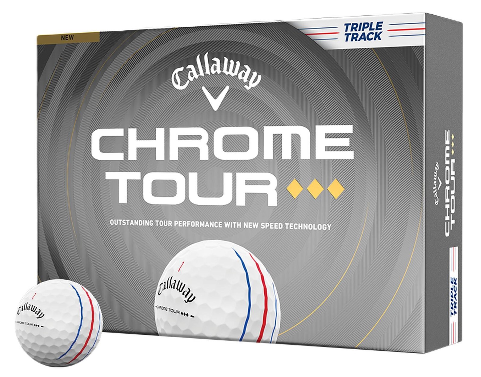 Callaway Chrome Tour Triple Track Diamond balles de golf