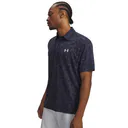Under Armour Playoff 3.0 Printed polo homme, midnight navy/white