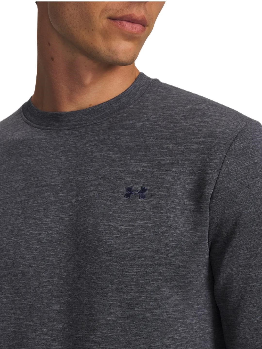 Under Armour Drive Midlayer Crew sweat-shirt homme, midnight navy