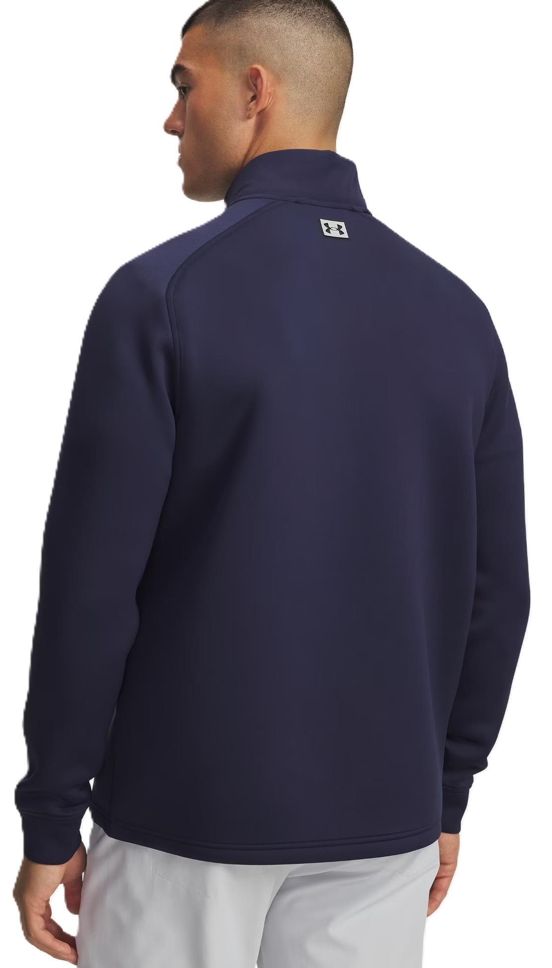 Under Armour Drive Pro Hybrid Half Zip sweatshirt homme, midnight navy/black