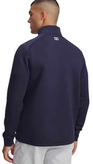Under Armour Drive Pro Hybrid Half Zip sweatshirt homme, midnight navy/black