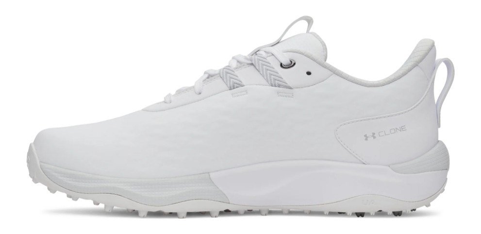 Under Armour Drive Pro Clone Spikeless chaussures de golf homme, blanches