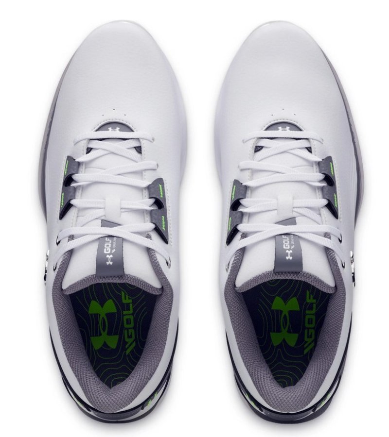Under Armour Drive Fade 2 chaussures de golf homme, blanches