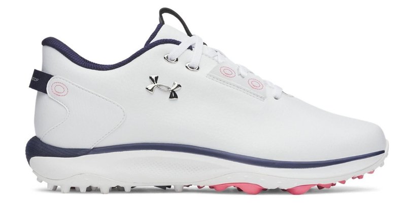 Under Armour Drive Fade 2 Spikeless chaussures de golf femme, blanches