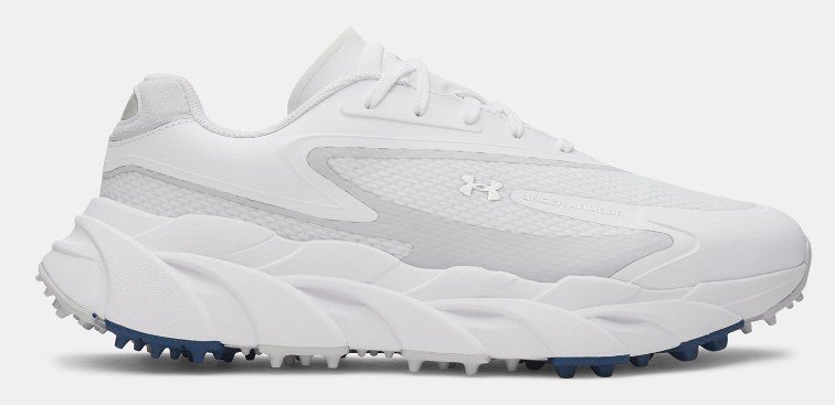 Under Armour Halo Hybrid SL chaussures de golf homme, blanches