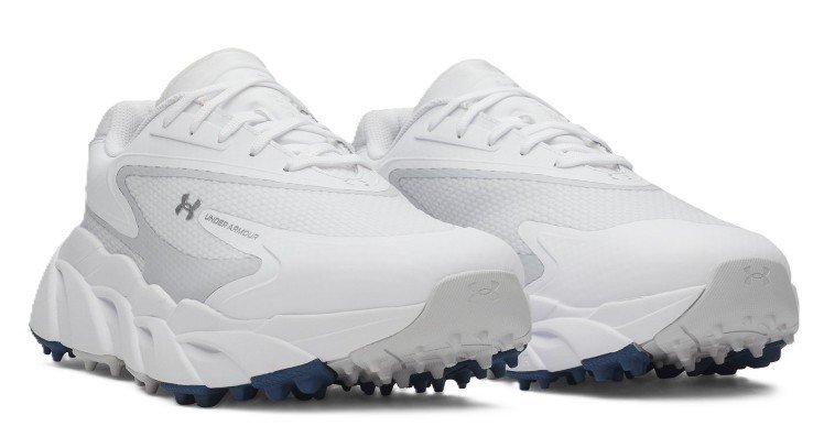 Under Armour Halo Hybrid SL chaussures de golf homme, blanches