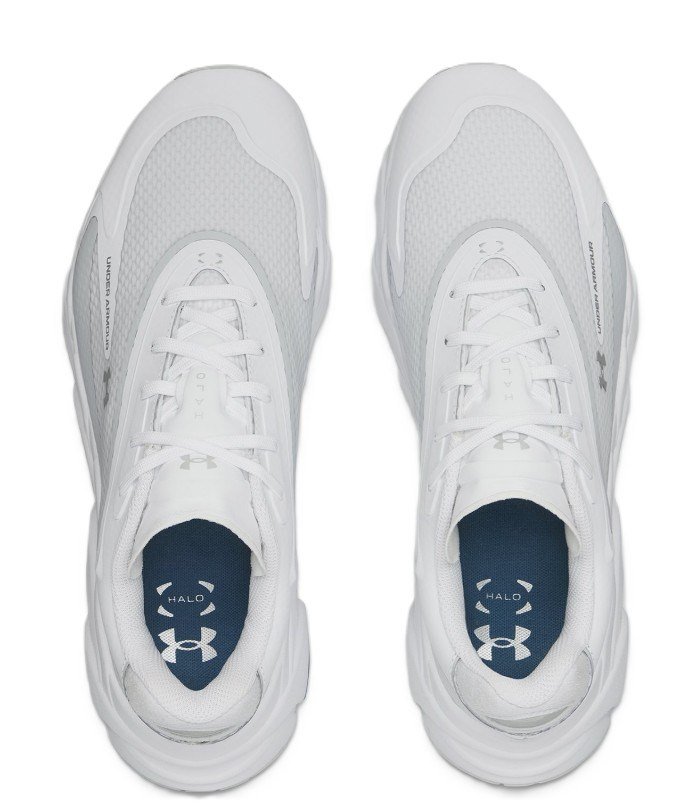 Under Armour Halo Hybrid SL chaussures de golf homme, blanches