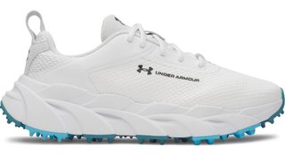 Under Armour Halo Tour Hybrid Spikeless chaussures de golf femme, blanches