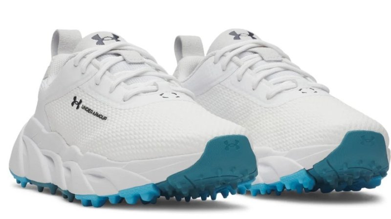 Under Armour Halo Tour Hybrid Spikeless chaussures de golf femme, blanches