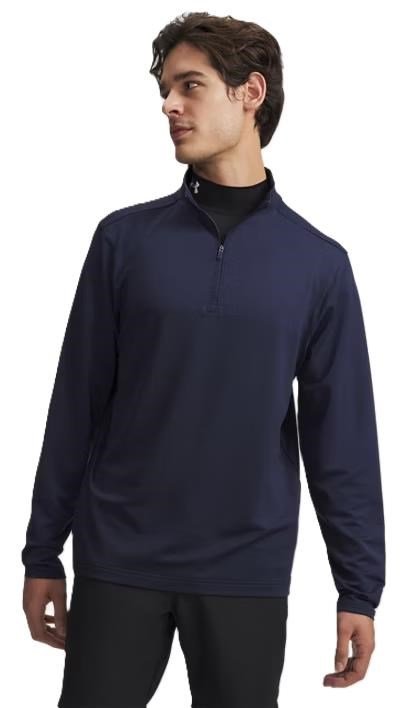 Under Armour Drive Lightweight 1/2 Zip sweat homme, midnight navy/midnight navy fade heather/castlerock