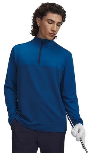 Under Armour Drive Lightweight 1/2 Zip sweat homme, varsity blue/midnight navy