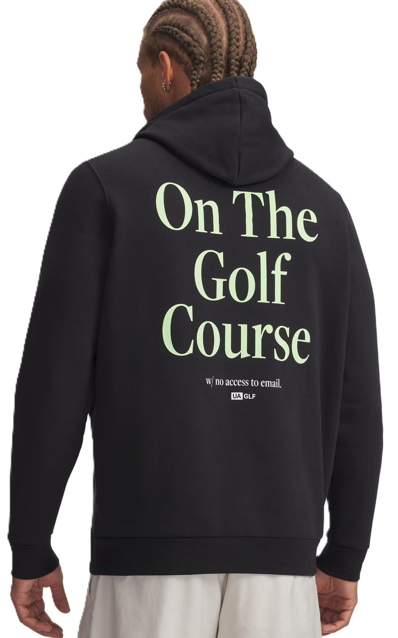 Under Armour Icon Golf Trip Hoodie sweat-shirt homme, noir