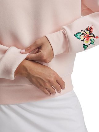 Under Armour Icon Golf Trip Crew pull femme, rose