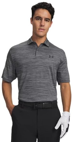 Under Armour Matchplay polo homme, castlerock/steel/black