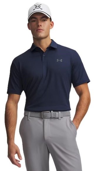 Under Armour Matchplay polo homme, academy/pitch gray