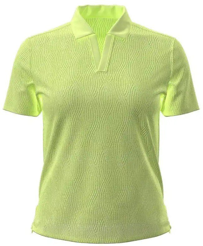 Under Armour Halo Bonded Jacquard polo femme, fade green