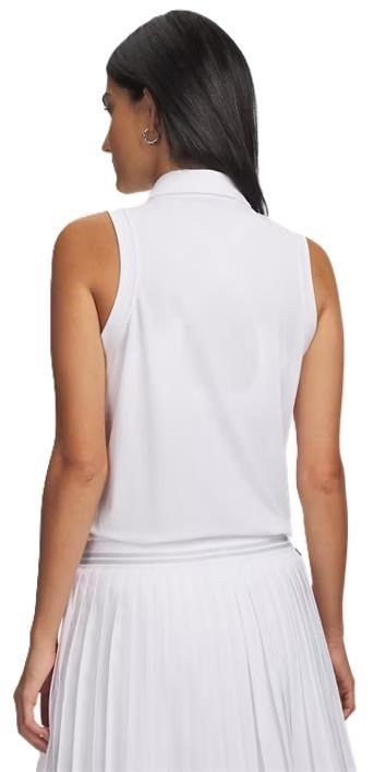 Under Armour Drive Sans Manches polo femme, blanc
