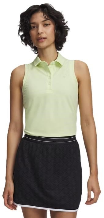 Under Armour Drive Sans Manches polo femme, fade green