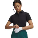 Under Armour Drive Short Sleeve polo femme, noir