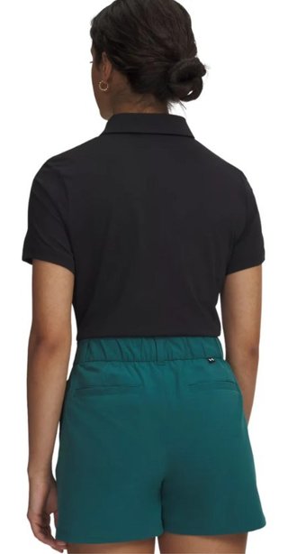 Under Armour Drive Short Sleeve polo femme, noir