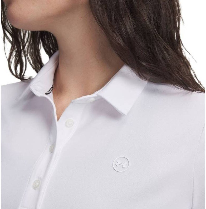 Under Armour Drive Short Sleeve polo femme, blanc